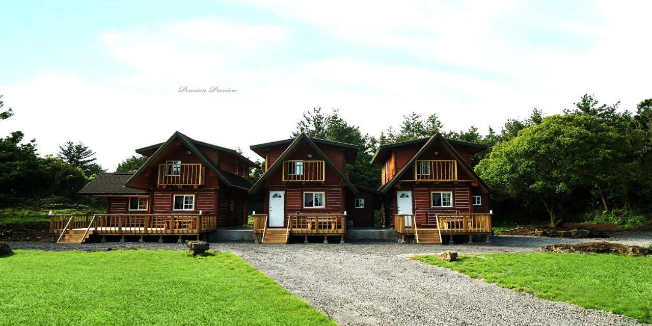 Jeju Joa Log Pension Sogüpcho Exteriér fotografie