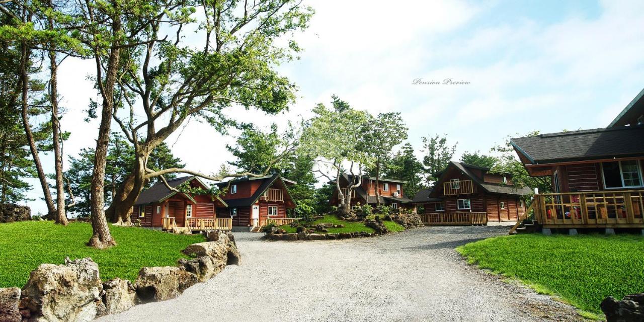 Jeju Joa Log Pension Sogüpcho Exteriér fotografie