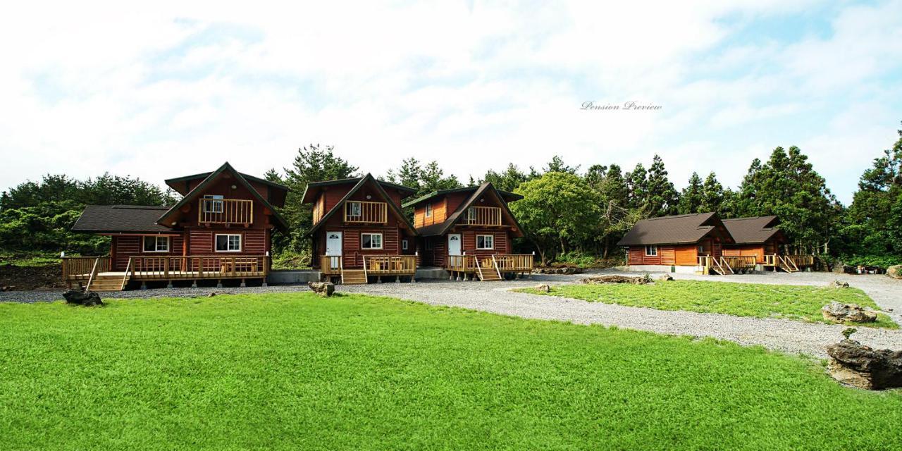 Jeju Joa Log Pension Sogüpcho Exteriér fotografie