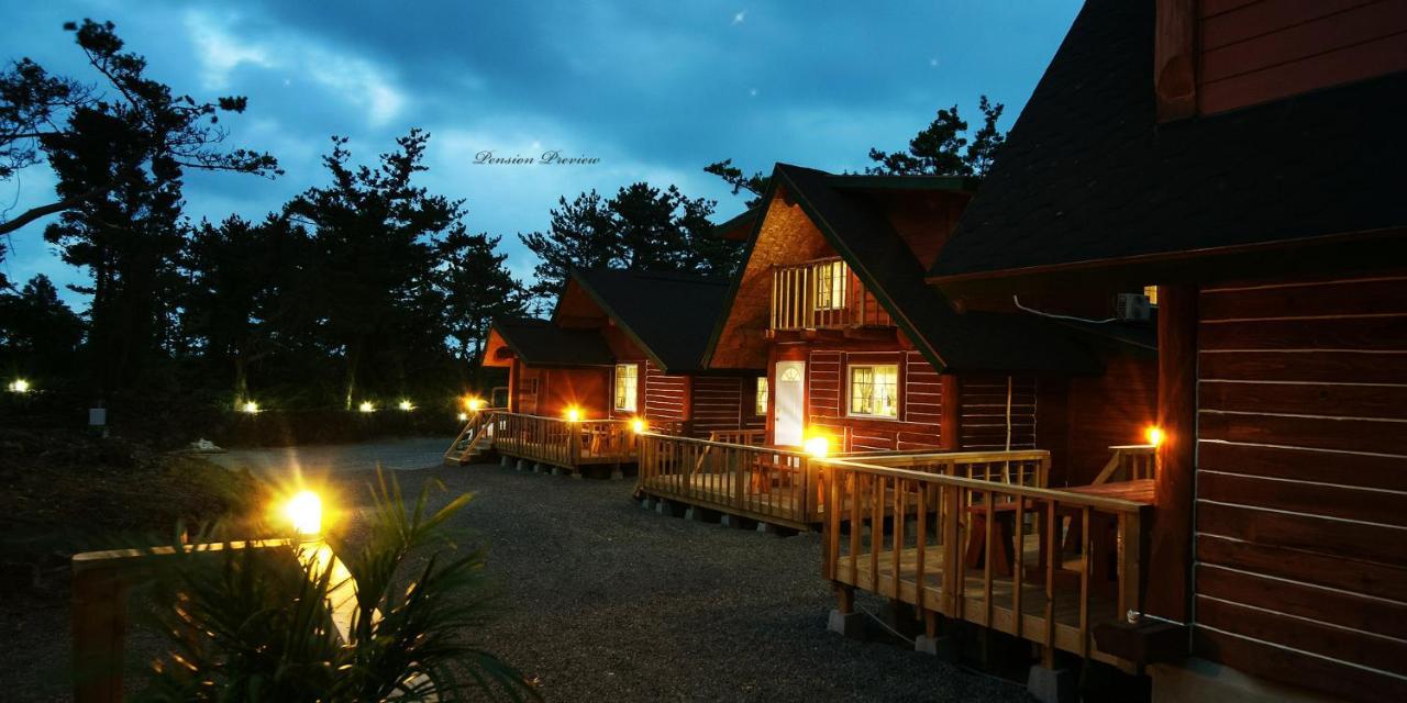 Jeju Joa Log Pension Sogüpcho Exteriér fotografie